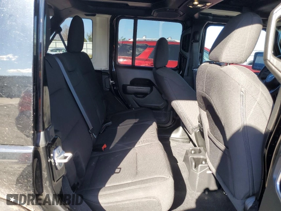 2023 Jeep Wrangler Sport with VIN 1C4HJXDN9PW512460, listed as a Copart auction lot 77107894 with 23,142 mi miles and Salvage Title. Bid and sale history available at DreamBid. Image 11.