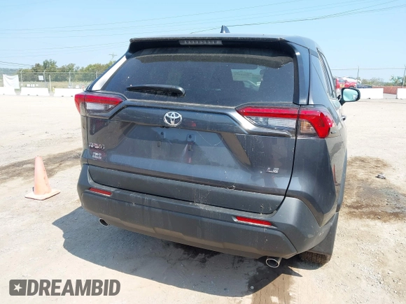2024 Toyota RAV4 LE with VIN 2T3H1RFV2RW331629, listed as a IAAI auction lot 40160971 with 318 mi miles. Bid and sale history available at carsss.com. Image 16.