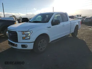 2016 Ford F-150 XL with VIN 1FTEX1CF3GKD97614, listed as a Copart auction lot 80098174 with 33,837 mi miles and Salvage Title. Bid and sale history available at carsss.com. Image 1.