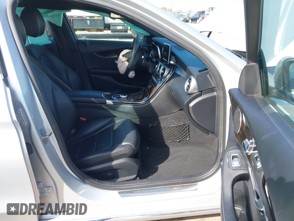 2018 Mercedes-Benz C 300 with VIN 55SWF4KB6JU270155, listed as a IAAI auction lot 41615411 with 57,495 mi miles and . Bid and sale history available at carsss.com. Image 5.