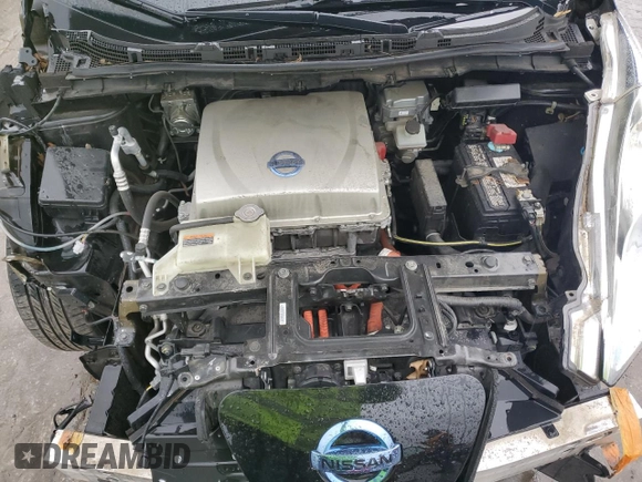 2015 Nissan LEAF SV with VIN 1N4AZ0CP4FC329980, listed as a Copart auction lot 51657903 with 70,645 mi miles. Bid and sale history available at carsss.com. Image 11.