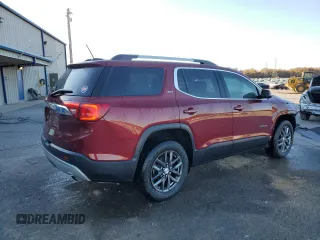 2018 GMC Acadia SLT with VIN 1GKKNMLA7JZ204723, listed as a Copart auction lot 82818484 with 79,819 mi miles and Salvage Title. Bid and sale history available at DreamBid. Image 3.