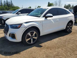2024 Audi Q5 Sportback S line Premium с VIN WA14AAFYXR2075544, выставлен на аукционе Copart как лот 61252864 с пробегом 3 528 миль миль и Списание • Salvage title. История ставок и продаж доступна на DreamBid. Изображение 1.