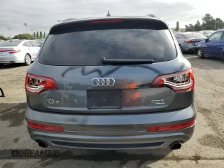 2014 Audi Q7 3.0T S line Prestige with VIN WA1DGAFE7ED010492, listed as a Copart auction lot 53492105 with 144,974 mi miles and Salvage Title. Bid and sale history available at carsss.com. Image 6.