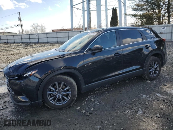 2022 Mazda CX-9 Sport with VIN JM3TCBBYXN0610666, listed as a Copart auction lot 44318285 with 36,130 mi miles and Salvage Title. Bid and sale history available at carsss.com. Image 1.