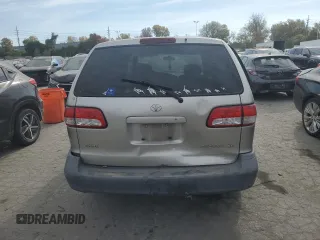 2001 Toyota Sienna CE with VIN 4T3ZF19C81U410244, listed as a Copart auction lot 77216714 with 259,226 mi miles and Salvage Title. Bid and sale history available at carsss.com. Image 6.