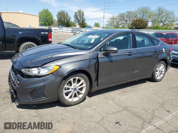 2020 Ford Fusion SE z VIN 3FA6P0HD3LR252722, wystawiony jako Copart lot #54243945 z przebiegiem 29 076 mil mil oraz Szkoda całkowita • Salvage title. Historia ofert i sprzedaży dostępna na DreamBid. Obrazek 1.