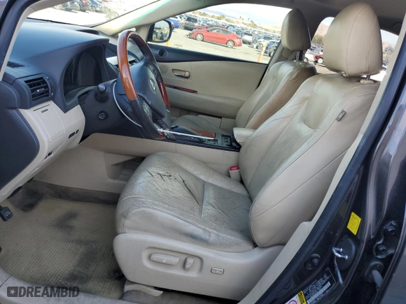 2010 Lexus RX 350 with VIN JTJBK1BA5A2431578, listed as a Copart auction lot 49241125 with 116,261 mi miles and Clean Title. Bid and sale history available at carsss.com. Image 7.