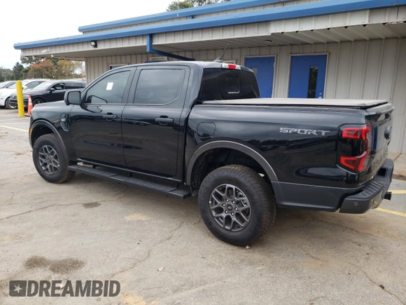 2024 Ford Ranger XLT with VIN 1FTER4GH7RLE17982, listed as a Copart auction lot 75858184 with 2,652 mi miles and Non Repairable. Bid and sale history available at carsss.com. Image 2.