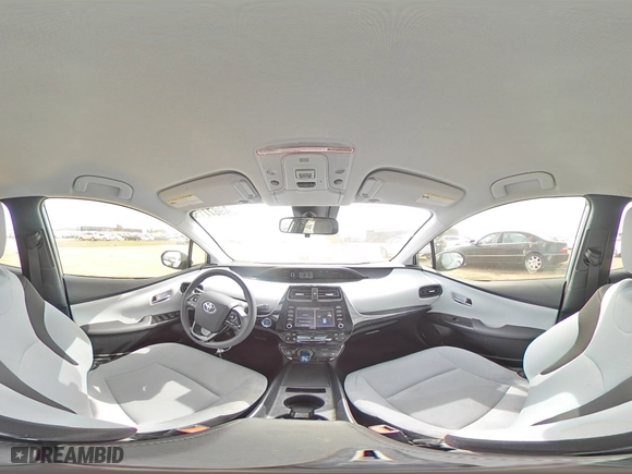 2020 Toyota Prius L Eco with VIN JTDKARFU5L3105804, listed as a Copart auction lot 49877155 with 108,728 mi miles and Salvage Title. Bid and sale history available at carsss.com. Image 13.