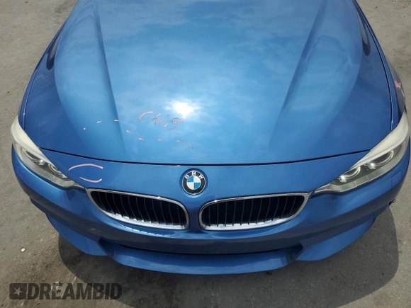 2014 BMW 4 Series 428i with VIN WBA3N3C51EK230632, listed as a Copart auction lot 56192095 with 115,595 mi miles and Salvage title. Bid and sale history available at DreamBid. Image 11.