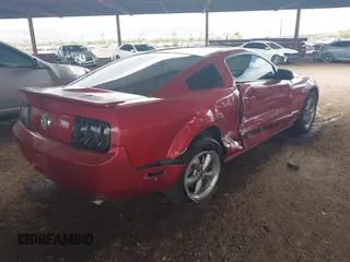 2008 Ford Mustang Deluxe with VIN 1ZVHT80N985143223, listed as a IAAI auction lot 42023600 with 193,678 mi miles. Bid and sale history available at carsss.com. Image 4.