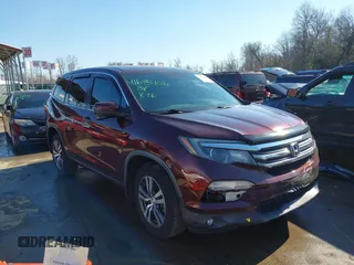 2017 Honda Pilot EX-L z VIN 5FNYF6H72HB082011, wystawiony jako IAAI lot #41675108 z przebiegiem 97 379 mil mil oraz . Historia ofert i sprzedaży dostępna na DreamBid. Obrazek 1.