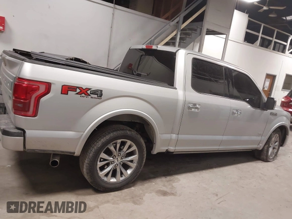 2017 Ford F-150 XL with VIN 1FTEW1EG4HFC45490, listed as a IAAI auction lot 41505033 with 122,991 mi miles. Bid and sale history available at carsss.com. Image 14.