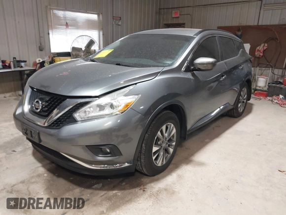 2016 Nissan Murano SL z VIN 5N1AZ2MH5GN125297, wystawiony jako IAAI lot #41973437 z przebiegiem 76 391 mil mil oraz . Historia ofert i sprzedaży dostępna na DreamBid. Obrazek 19.