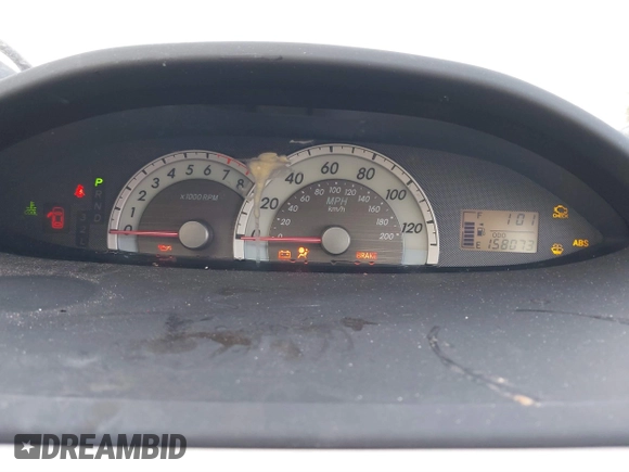 2007 Toyota Yaris with VIN JTDBT923871020965, listed as a IAAI auction lot 41683454 with 158,073 mi miles. Bid and sale history available at carsss.com. Image 7.