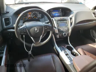 2015 Acura TLX Advance with VIN 19UUB2F74FA022051, listed as a Copart auction lot 63932285 with 58,326 mi miles and Salvage title. Bid and sale history available at DreamBid. Image 8.
