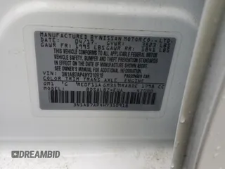 2017 Nissan Sentra S with VIN 3N1AB7AP4HY310918, listed as a Copart auction lot 56712545 with 142,360 mi miles and Salvage title. Bid and sale history available at DreamBid. Image 12.