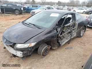 2013 Honda Civic Cpe LX with VIN 2HGFG3B54DH505462, listed as a IAAI auction lot 41519635 with 131,803 mi miles. Bid and sale history available at carsss.com. Image 19.