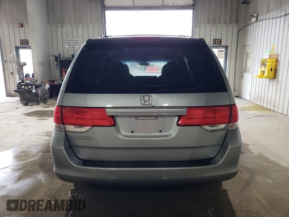 2010 Honda Odyssey EX with VIN 5FNRL3H42AB045192, listed as a Copart auction lot 55817925 with 133,712 mi miles and Salvage Title. Bid and sale history available at DreamBid. Image 6.