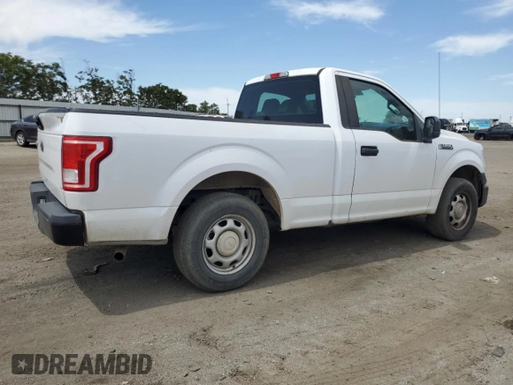 2017 Ford F-150 XL with VIN 1FTMF1C86HKC47613, listed as a Copart auction lot 52931755 with 157,320 mi miles and Clean title. Bid and sale history available at DreamBid. Image 3.