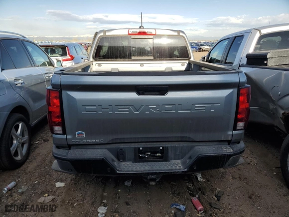 2024 Chevrolet Colorado 4WD Trail Boss with VIN 1GCPTEEK6R1156578, listed as a Copart auction lot 49397985 with 7,985 mi miles and Salvage Title. Bid and sale history available at carsss.com. Image 6.