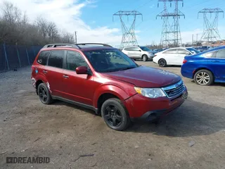 2009 Subaru Forester (Natl) X w/Premium Pkg with VIN JF2SH63699H771755, listed as a IAAI auction lot 41541927 with 221,278 mi miles. Bid and sale history available at carsss.com. Image 1.