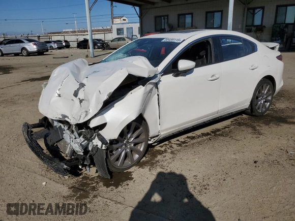 2021 Mazda 3 Preferred with VIN JM1BPACL6M1328376, listed as a Copart auction lot 50459115 with Not Provided miles and Salvage Title. Bid and sale history available at DreamBid. Image 1.