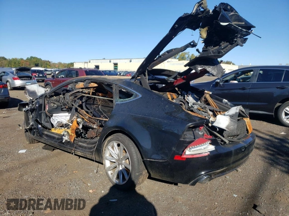 2014 Audi A7 3.0 TDI Premium Plus with VIN WAUWMAFC8EN009137, listed as a Copart auction lot 74821574 with 0 mi miles and Clean Title. Bid and sale history available at carsss.com. Image 2.