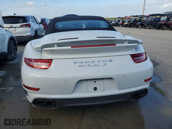 2016 Porsche 911 Turbo S with VIN WP0CD2A9XGS178233, listed as a Copart auction lot 75118664 with 41,481 mi miles and Salvage Title. Bid and sale history available at DreamBid. Image 6.
