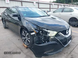 2017 Nissan Maxima SV with VIN 1N4AA6AP2HC401856, listed as a IAAI auction lot 42147308 with 195,992 mi miles and . Bid and sale history available at DreamBid. Image 1.