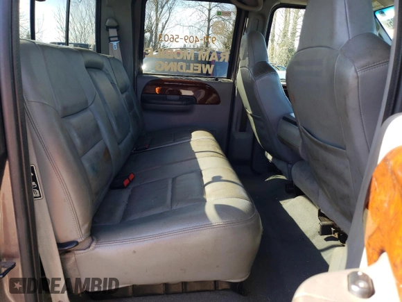 2003 Ford F-350 XL with VIN 1FTWW33P63ED32695, listed as a Copart auction lot 46732185 with 180,992 mi miles and Clean Title. Bid and sale history available at DreamBid. Image 10.