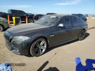 2015 BMW 5 Series 535i xDrive with VIN WBA5B3C50FD541458, listed as a Copart auction lot 60995375 with Not provided miles and Salvage title. Bid and sale history available at DreamBid. Image 1.