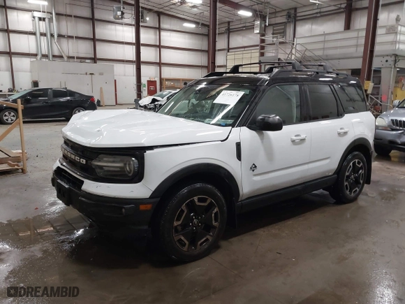 2021 Ford Bronco Sport Outer Banks with VIN 3FMCR9C61MRB05235, listed as a IAAI auction lot 41726178 with 30,416 mi miles. Bid and sale history available at carsss.com. Image 17.