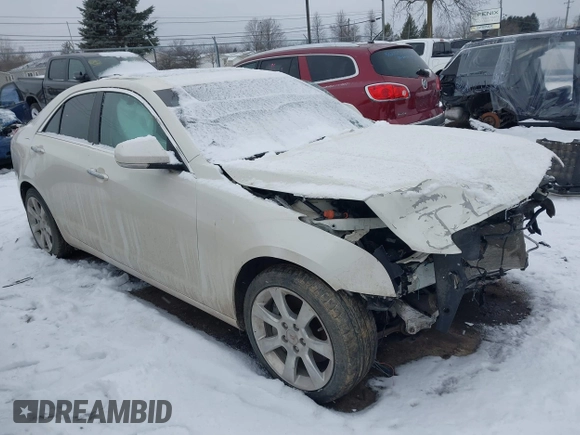 2013 Cadillac ATS Luxury with VIN 1G6AH5RX7D0136886, listed as a IAAI auction lot 41311704 with 107,035 mi miles and . Bid and sale history available at DreamBid. Image 1.
