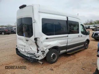 2024 Ford Transit with VIN 1FDAX2X87RKA56893, listed as a Copart auction lot 51166465 with 10,273 mi miles and Non repairable. Bid and sale history available at DreamBid. Image 3.