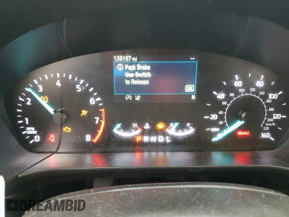 2020 Ford Escape SE with VIN 1FMCU9G63LUC65164, listed as a Copart auction lot 46936415 with 139,187 mi miles and Salvage Title. Bid and sale history available at carsss.com. Image 9.