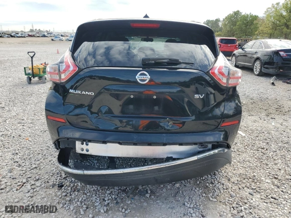 2016 Nissan Murano S with VIN 5N1AZ2MG6GN119323, listed as a Copart auction lot 82241094 with 182,973 mi miles and Salvage Title. Bid and sale history available at carsss.com. Image 6.