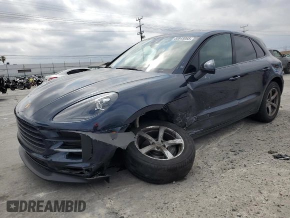 2020 Porsche Macan z VIN WP1AA2A57LLB13243, wystawiony jako Copart lot #53845065 z przebiegiem 42 019 mil mil oraz Szkoda całkowita • Salvage title. Historia ofert i sprzedaży dostępna na DreamBid. Obrazek 1.