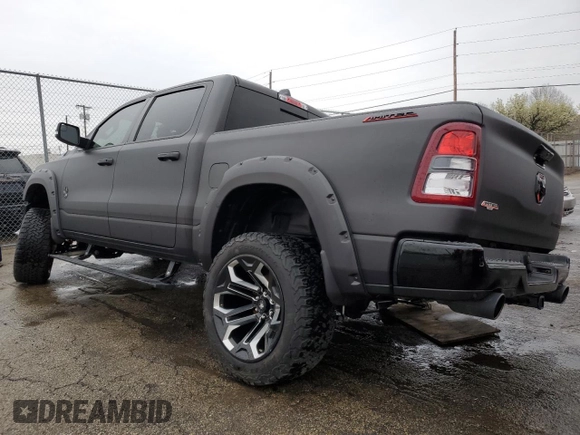 2022 Ram 1500 Big Horn with VIN 1C6SRFFT7NN236133, listed as a Copart auction lot 51318405 with 29,977 mi miles and Salvage Title. Bid and sale history available at carsss.com. Image 2.