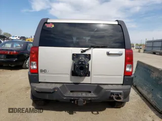 2006 Hummer H3 with VIN 5GTDN136268180769, listed as a Copart auction lot 50447623 with 249,727 mi miles and Non Repairable. Bid and sale history available at carsss.com. Image 6.