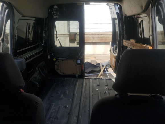 2013 Ford Transit Connect XLT with VIN NM0LS6BN3DT153752, listed as a Copart auction lot 46624205 with 142,748 mi miles and Salvage Title. Bid and sale history available at carsss.com. Image 10.