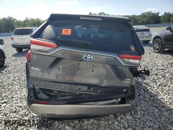 2024 Toyota RAV4 Hybrid XSE with VIN 4T3E6RFV7RU144746, listed as a Copart auction lot 51058845 with 14,030 mi miles and Salvage Title. Bid and sale history available at carsss.com. Image 6.
