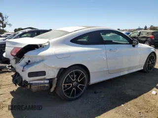 2023 Mercedes-Benz C 300 with VIN W1KWJ8DB8PG119472, listed as a Copart auction lot 69999694 with 14,954 mi miles and Salvage Title. Bid and sale history available at DreamBid. Image 3.