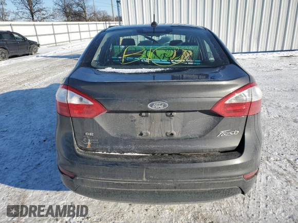 2017 Ford Fiesta SE with VIN 3FADP4BJ2HM167307, listed as a Copart auction lot 88909775 with Not Provided miles and Salvage Title. Bid and sale history available at carsss.com. Image 6.