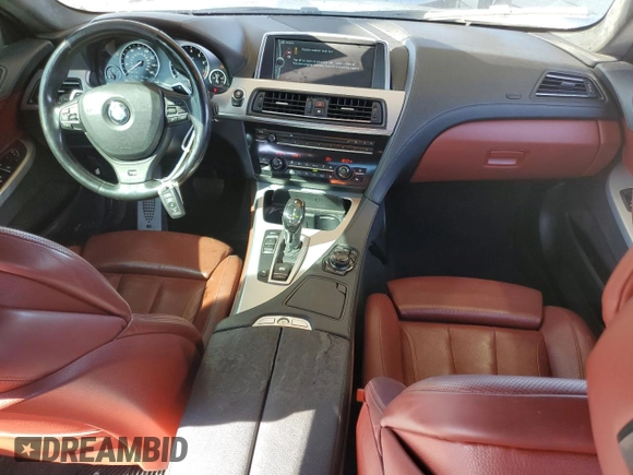 2013 BMW 6 Series 650i with VIN WBA6B2C52DD128713, listed as a Copart auction lot 47415235 with 123,575 mi miles and Clean Title. Bid and sale history available at DreamBid. Image 8.