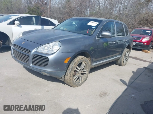 2004 Porsche Cayenne with VIN WP1AA29P44LA21532, listed as a IAAI auction lot 41820496 with 202,160 mi miles. Bid and sale history available at carsss.com. Image 2.