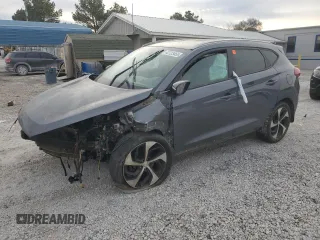 2018 Hyundai Tucson Sport with VIN KM8J33AL2JU767540, listed as a Copart auction lot 42723455 with 0 mi miles and Salvage Title. Bid and sale history available at carsss.com. Image 1.