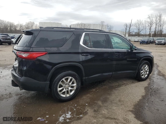 2019 Chevrolet Traverse LT Cloth with VIN 1GNEVGKW8KJ217365, listed as a Copart auction lot 52810885 with 120,224 mi miles and Salvage Title. Bid and sale history available at carsss.com. Image 3.