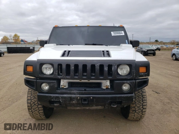 2003 Hummer H2 with VIN 5GRGN23U33H117201, listed as a Copart auction lot 78998864 with 279,930 mi miles and Salvage Title. Bid and sale history available at carsss.com. Image 5.
